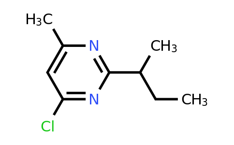 1273744-22-1 | 2-(sec-butyl)-4-chloro-6-methylpyrimidine