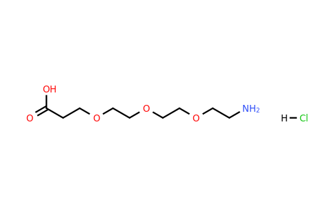 127457-79-8 | Amino-PEG3-C2-acid (hydrochloride)