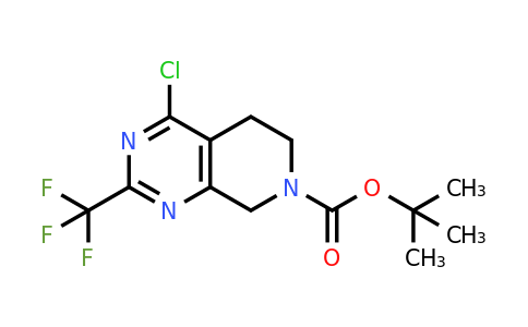 1274804-46-4 | tert-Butyl 4-chloro-2-(trifluoromethyl)-5,6-dihydropyrido[3,4-d]pyrimidine-7(8H)-carboxylate