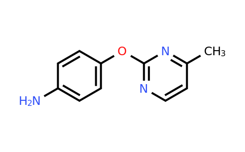 1274864-67-3 | 4-[(4-methylpyrimidin-2-yl)oxy]aniline