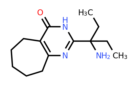 1274981-84-8 | 2-(3-Aminopentan-3-yl)-3,5,6,7,8,9-hexahydro-4h-cyclohepta[d]pyrimidin-4-one