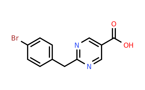 1275130-26-1 | 2-(4-Bromobenzyl)pyrimidine-5-carboxylic acid