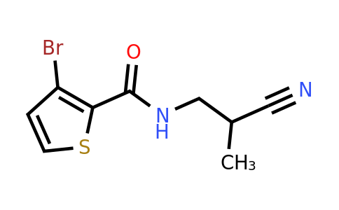 1275210-97-3 | 3-Bromo-N-(2-cyanopropyl)thiophene-2-carboxamide