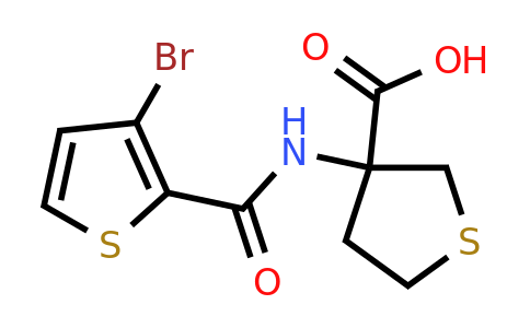 1275332-68-7 | 3-(3-Bromothiophene-2-carboxamido)tetrahydrothiophene-3-carboxylic acid