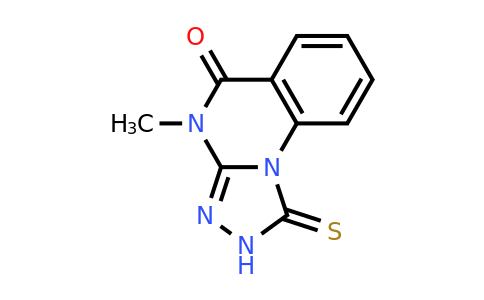 127570-96-1 | 2,4-Dihydro-4-methyl-1-thioxo[1,2,4]triazolo[4,3-a]quinazolin-5(1H)-one
