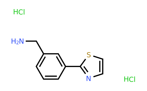 1276631-20-9 | (3-(Thiazol-2-yl)phenyl)methanamine dihydrochloride