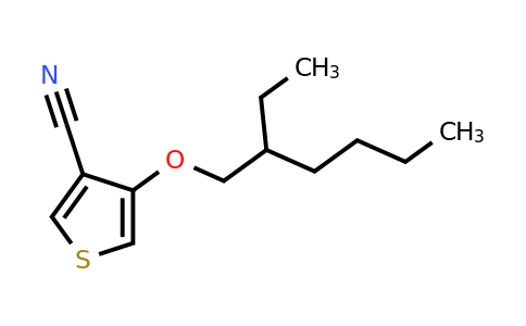 4-((2-Ethylhexyl)oxy)thiophene-3-carbonitrile
