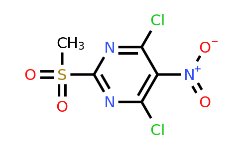 127726-62-9 | 4,6-Dichloro-2-(methylsulfonyl)-5-nitropyrimidine