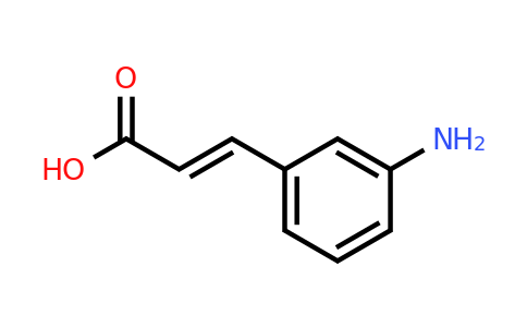 (E)-3-(3-Aminophenyl)acrylic acid