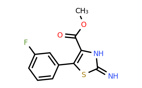 Methyl 2-amino-5-(3-fluorophenyl)-1,3-thiazole-4-carboxylate