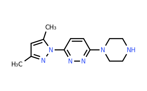 1279219-11-2 | 3-(3,5-Dimethyl-1H-pyrazol-1-yl)-6-(piperazin-1-yl)pyridazine