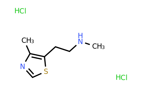 1279219-48-5 | N-Methyl-2-(4-methylthiazol-5-yl)ethan-1-amine dihydrochloride