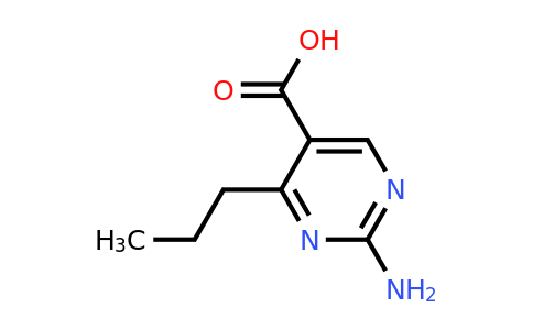 127958-02-5 | 2-Amino-4-propylpyrimidine-5-carboxylic acid
