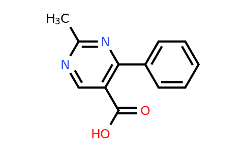 127958-10-5 | 2-Methyl-4-phenylpyrimidine-5-carboxylic acid
