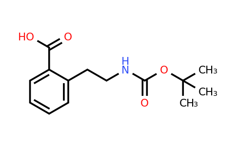 2-(2-{[(tert-butoxy)carbonyl]amino}ethyl)benzoic acid