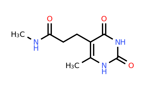 1280917-98-7 | n-Methyl-3-(6-methyl-2,4-dioxo-1,2,3,4-tetrahydropyrimidin-5-yl)propanamide