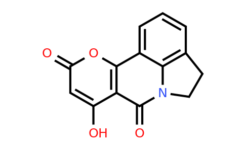 128099-75-2 | 8-Hydroxy-4,5-dihydro-7H,10H-pyrano[3,2-c]pyrrolo[3,2,1-ij]quinoline-7,10-dione