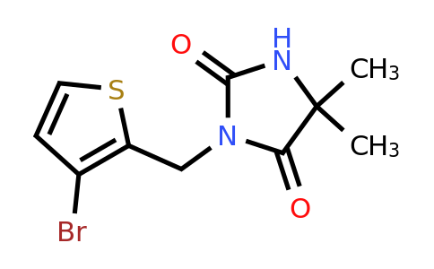 1281127-43-2 | 3-((3-Bromothiophen-2-yl)methyl)-5,5-dimethylimidazolidine-2,4-dione