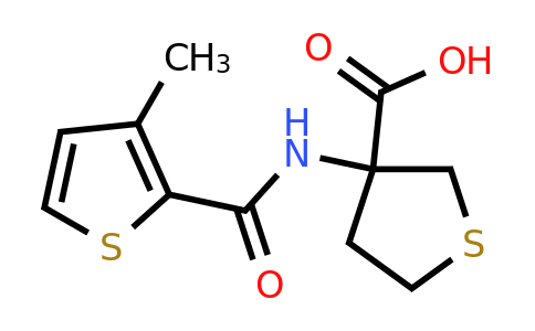 1281376-38-2 | 3-(3-Methylthiophene-2-carboxamido)tetrahydrothiophene-3-carboxylic acid