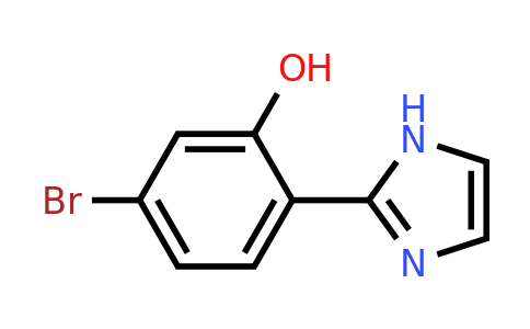 1282516-66-8 | 5-Bromo-2-(1H-imidazol-2-yl)phenol