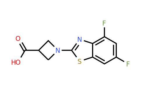 1283107-98-1 | 1-(4,6-Difluorobenzo[d]thiazol-2-yl)azetidine-3-carboxylic acid