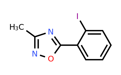 1283108-04-2 | 5-(2-Iodophenyl)-3-methyl-1,2,4-oxadiazole