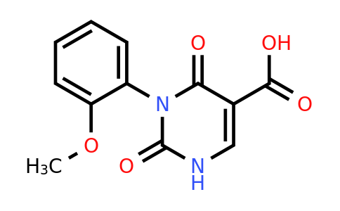 1283108-21-3 | 3-(2-Methoxyphenyl)-2,4-dioxo-1,2,3,4-tetrahydropyrimidine-5-carboxylic acid