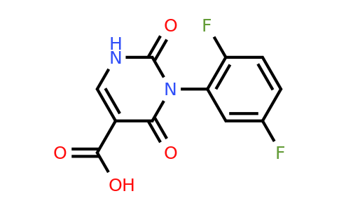 1283109-46-5 | 3-(2,5-Difluorophenyl)-2,4-dioxo-1,2,3,4-tetrahydropyrimidine-5-carboxylic acid