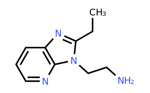1283427-36-0 | 2-(2-Ethyl-3h-imidazo[4,5-b]pyridin-3-yl)ethan-1-amine