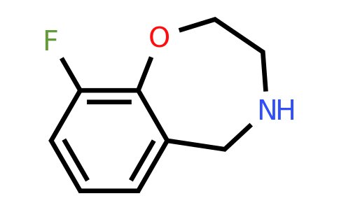 1283455-36-6 | 9-Fluoro-2,3,4,5-tetrahydrobenzo[f][1,4]oxazepine