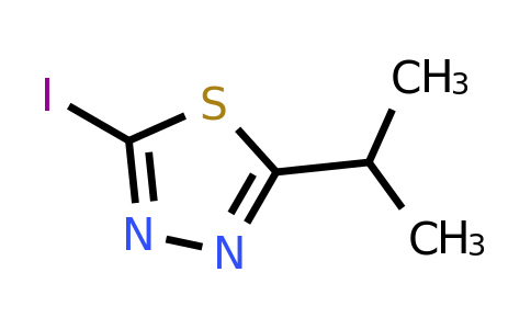 1283468-78-9 | 2-Iodo-5-isopropyl-1,3,4-thiadiazole