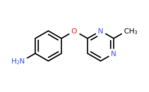 1283979-71-4 | 4-[(2-methylpyrimidin-4-yl)oxy]aniline