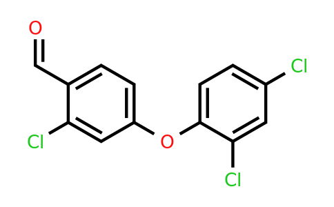 2-Chloro-4-(2,4-dichlorophenoxy)benzaldehyde