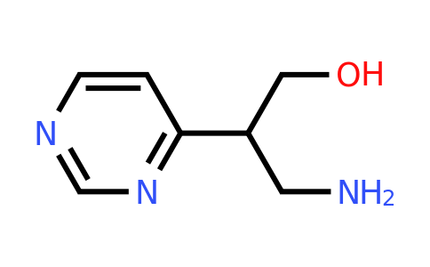 1284185-20-1 | 3-Amino-2-(pyrimidin-4-yl)propan-1-ol