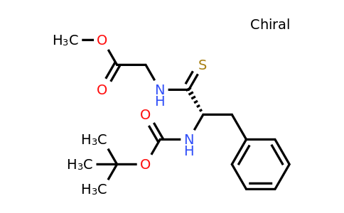 128421-85-2 | Glycine, N-[(1,1-dimethylethoxy)carbonyl]thio-L-phenylalanyl-, methyl ester