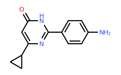 1284492-92-7 | 2-(4-Aminophenyl)-6-cyclopropylpyrimidin-4(3h)-one