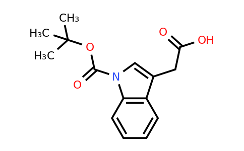 128550-08-3 | 2-(1-(tert-Butoxycarbonyl)-1H-indol-3-yl)acetic acid