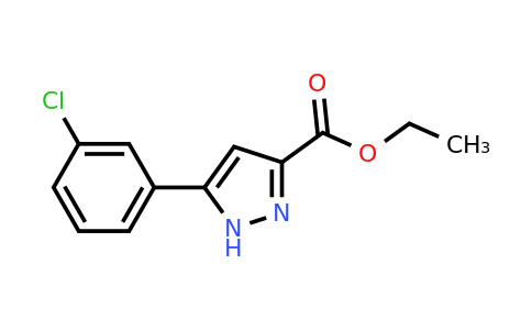 1285545-03-0 | Ethyl 5-(3-chlorophenyl)-1H-pyrazole-3-carboxylate