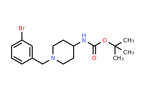 Tert-butyl (1-(3-bromobenzyl)piperidin-4-yl)carbamate