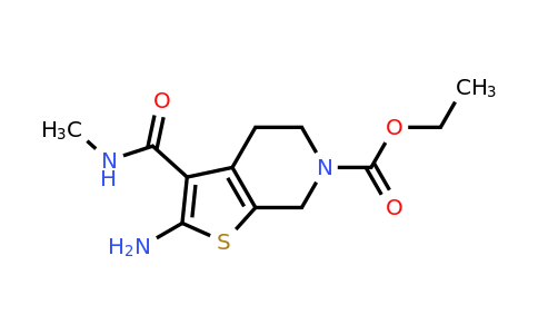 1286703-77-2 | Ethyl 2-amino-3-(methylcarbamoyl)-4,7-dihydrothieno[2,3-c]pyridine-6(5H)-carboxylate