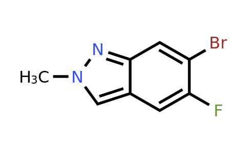 1286734-87-9 | 6-Bromo-5-fluoro-2-methyl-2H-indazole