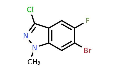1286734-93-7 | 6-Bromo-3-chloro-5-fluoro-1-methyl-1H-indazole