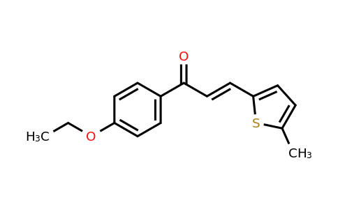 1287289-43-3 | (2E)-1-(4-Ethoxyphenyl)-3-(5-methylthiophen-2-yl)prop-2-en-1-one