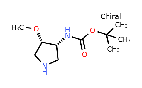 128739-89-9 | tert-Butyl (cis-4-methoxypyrrolidin-3-yl)carbamate