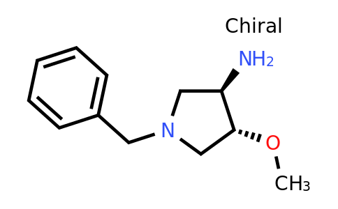 128739-90-2 | rel-(3R,4R)-1-Benzyl-4-methoxypyrrolidin-3-amine