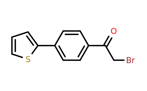 128746-80-5 | 2-Bromo-1-(4-(thiophen-2-yl)phenyl)ethan-1-one
