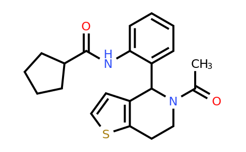 1287491-91-1 | n-(2-{5-acetyl-4h,5h,6h,7h-thieno[3,2-c]pyridin-4-yl}phenyl)cyclopentanecarboxamide