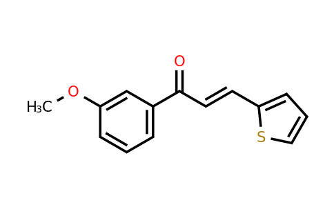 1287790-77-5 | (2E)-1-(3-Methoxyphenyl)-3-(thiophen-2-yl)prop-2-en-1-one
