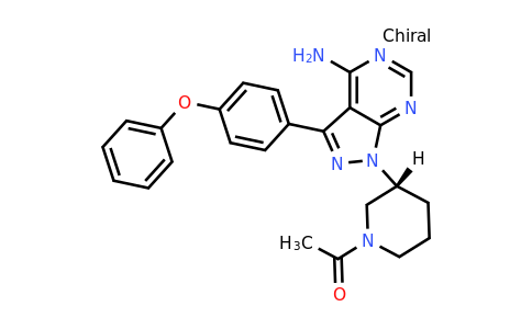 1288338-95-3 | (R)-1-(3-(4-Amino-3-(4-phenoxyphenyl)-1H-pyrazolo[3,4-d]pyrimidin-1-yl)piperidin-1-yl)ethan-1-one (Ibrutinib Impurity)