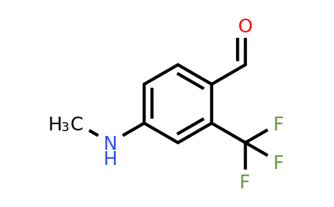 1288998-91-3 | 4-(Methylamino)-2-(trifluoromethyl)benzaldehyde
